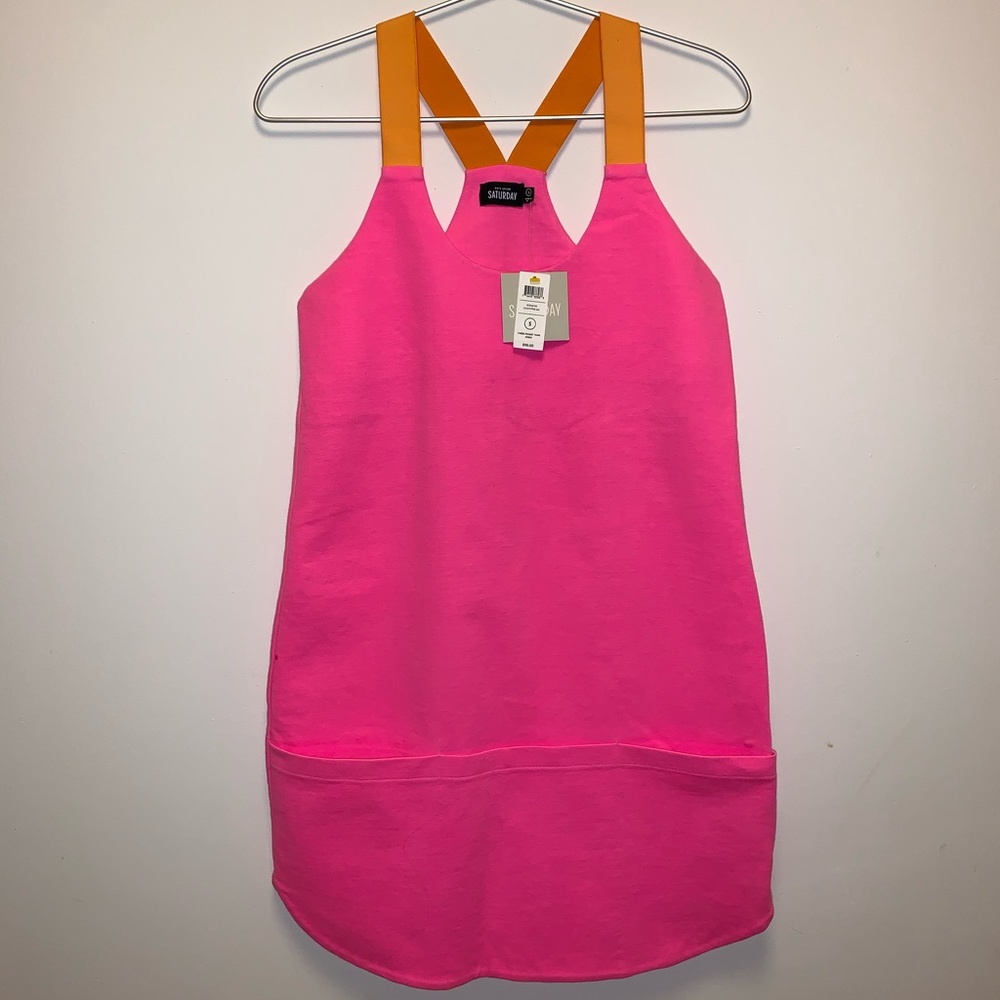 Kate Spade Saturday Three Pocket Tank Dress Pink